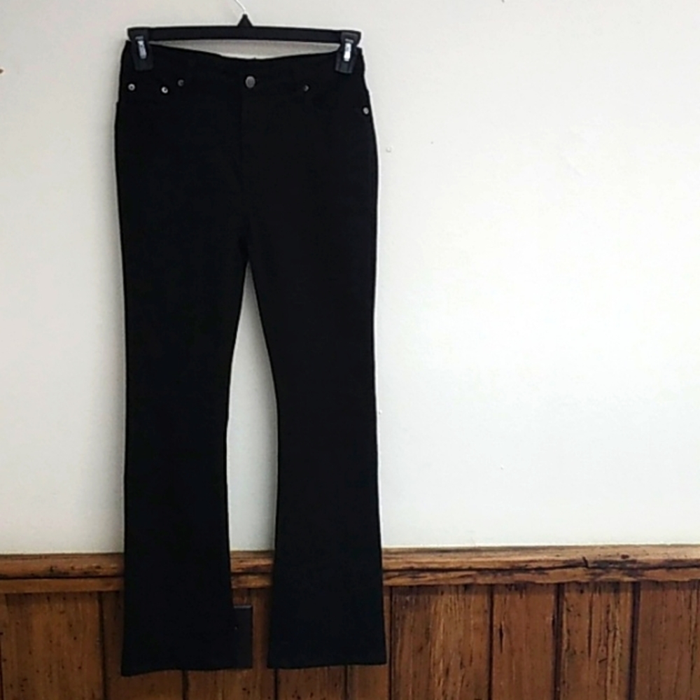 DG2, Diane Gilman, black Jeans, Sz 4P